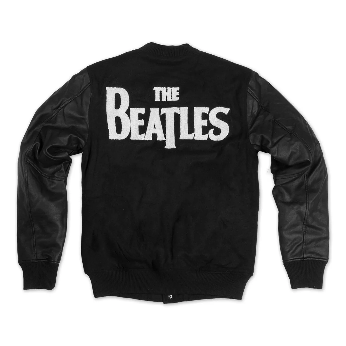 The BeatlesDrop T Logo Varsity Jacket