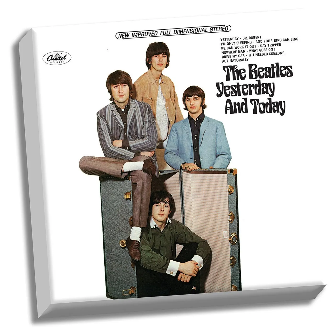 The Beatles Yesterday and Today Canvas