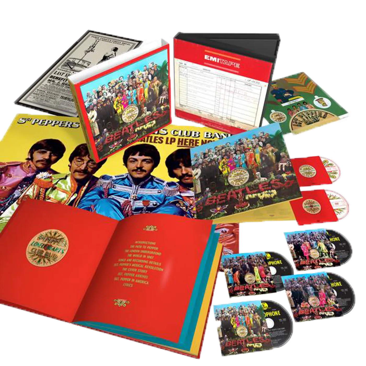The Beatles Sgt. Pepper's Lonely Hearts Club Band 6 Disc Super Deluxe (Anniversary Edition)