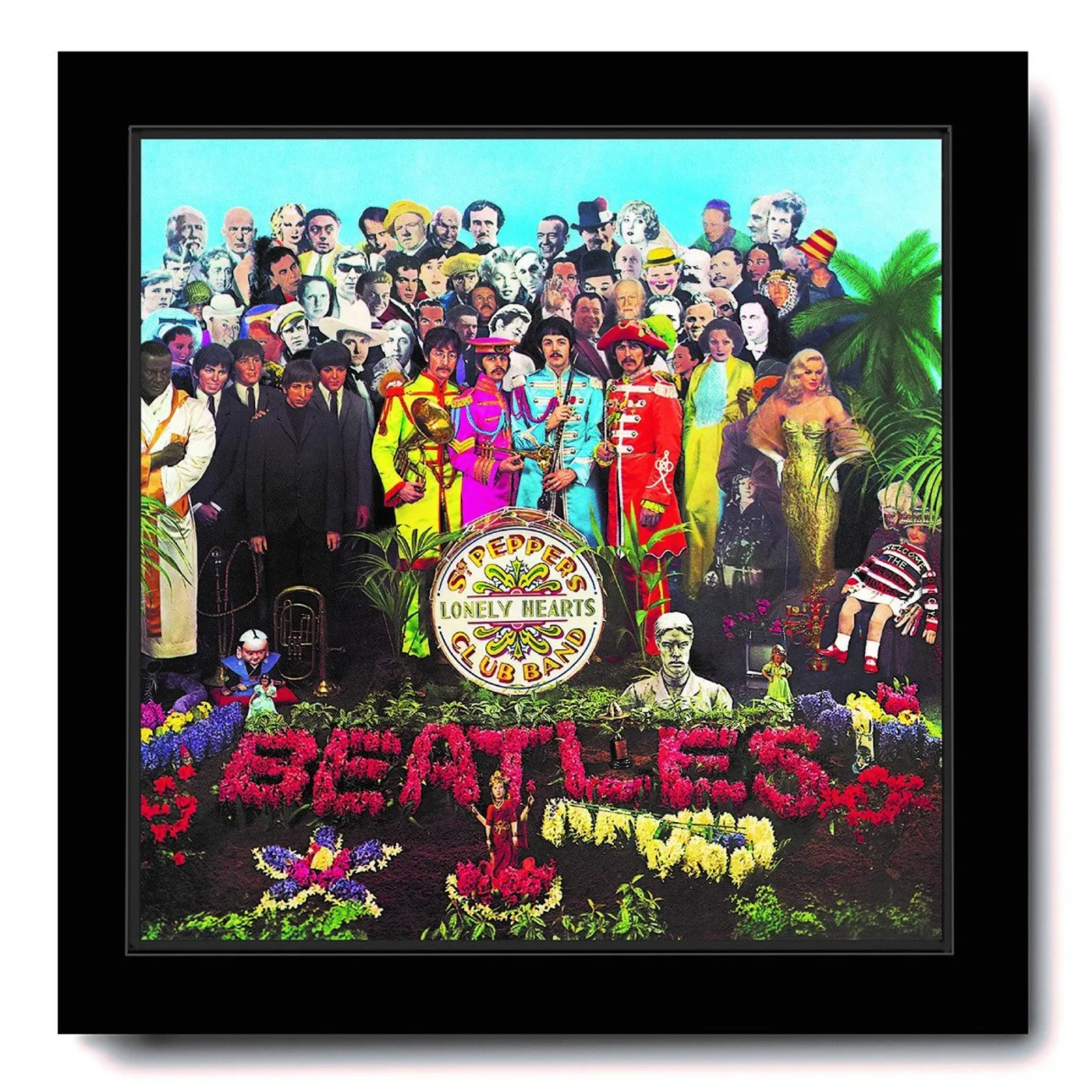 The Beatles 3D Album Cover Art
