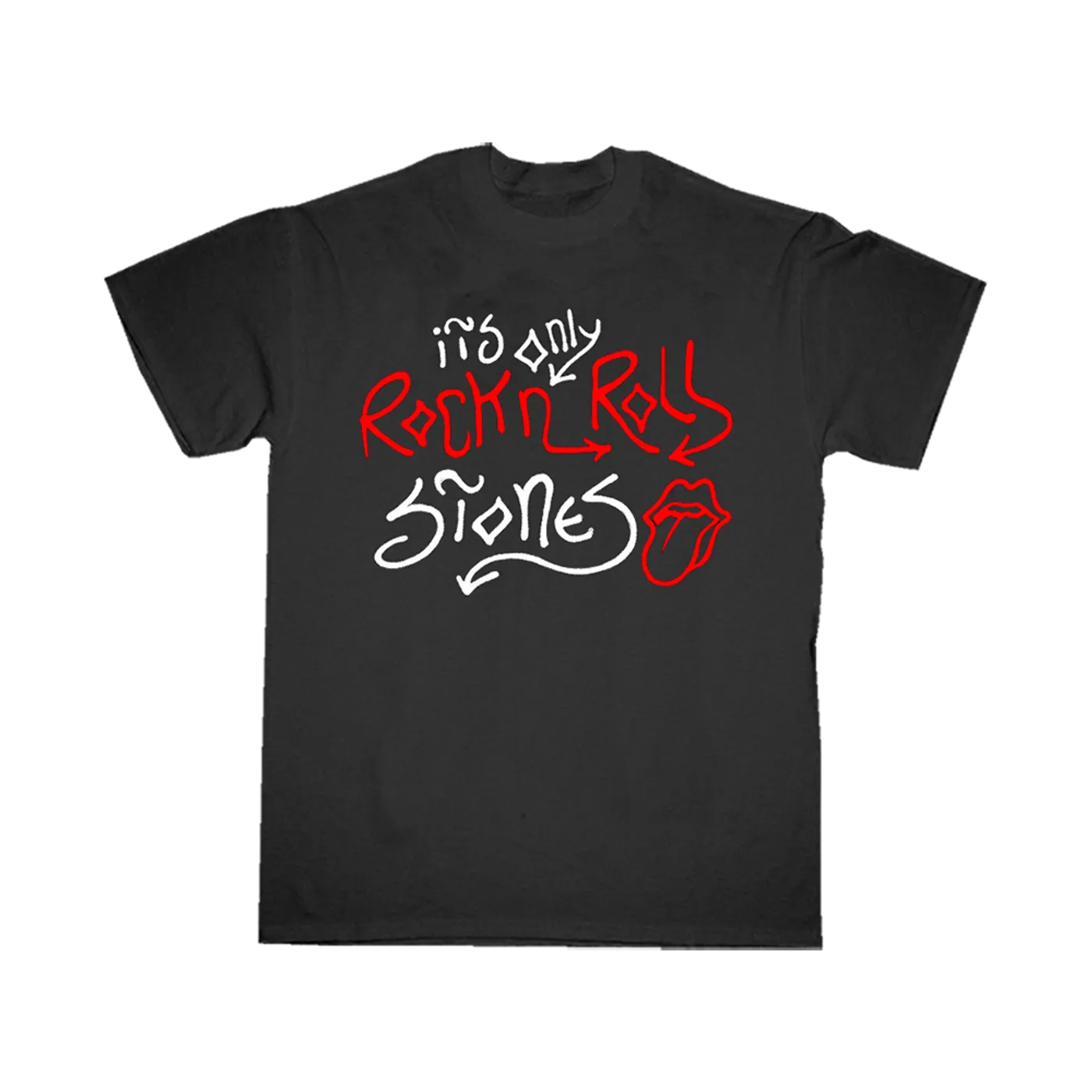 The Rolling Stones It's Only Rock n Roll Black T-Shirt