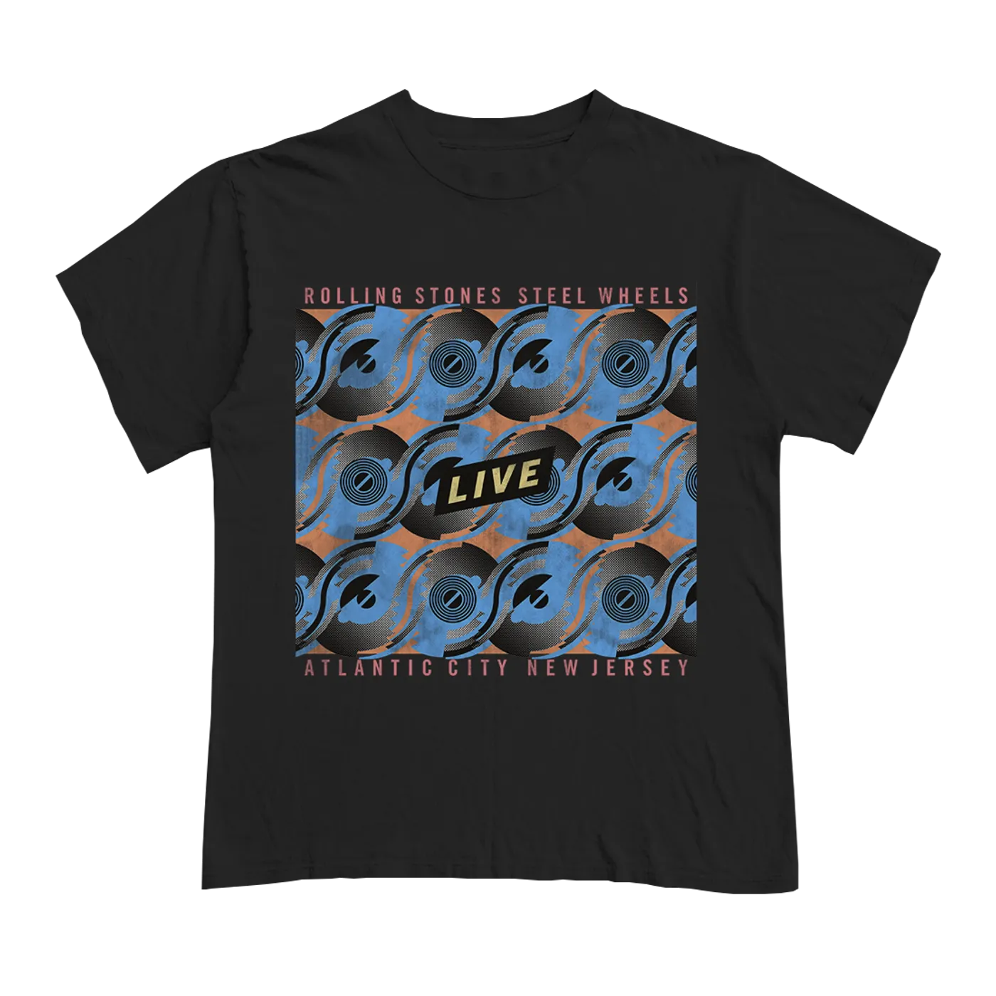 The Rolling Stones Steel Wheels Atlantic City Live T-Shirt