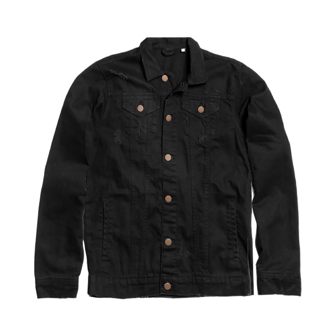 The Rolling Stones Black on Black Denim Jacket