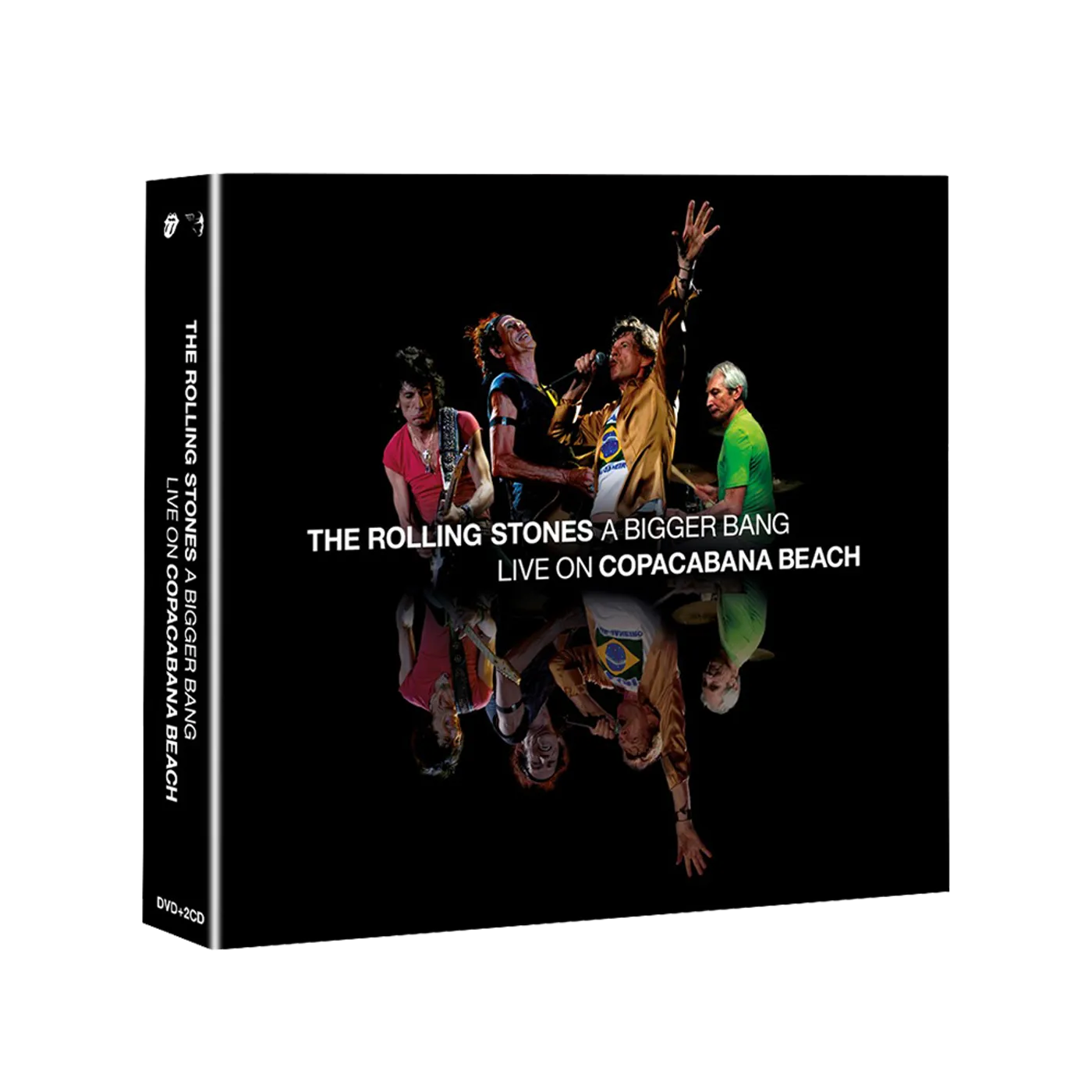 The Rolling Stones A Bigger Bang Live On Copacabana Beach DVD + 2CD