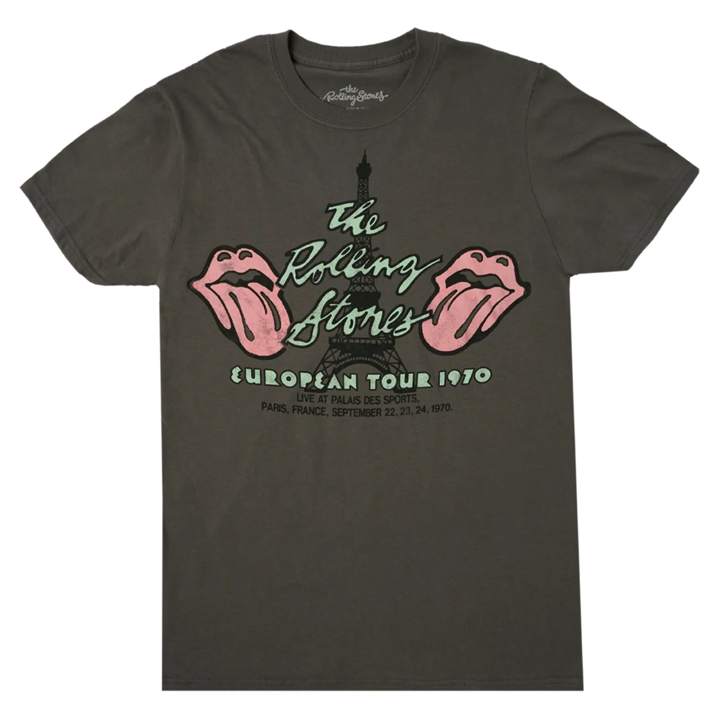 The Rolling Stones Paris '70 European Tour T-Shirt