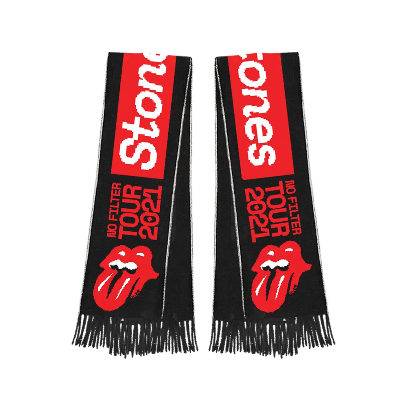 The Rolling Stones No Filter 2021 Tour Scarf