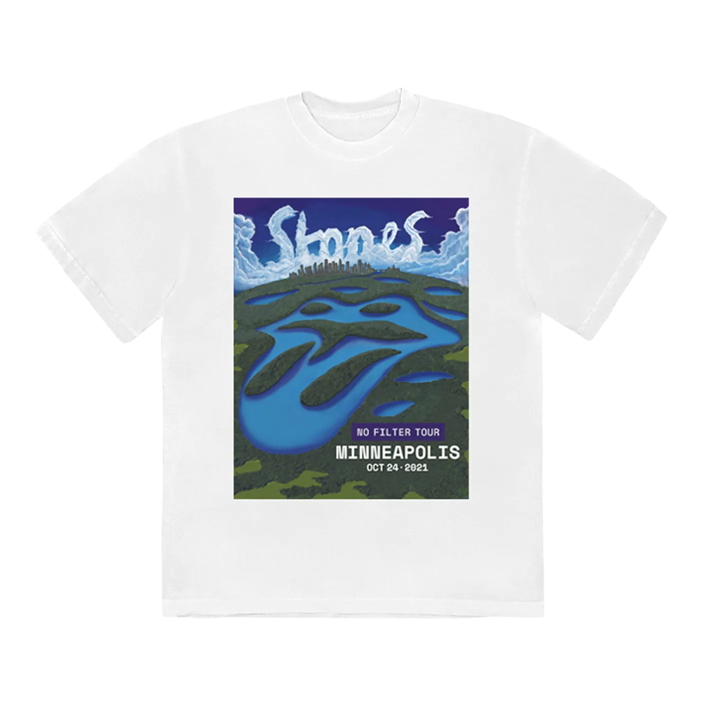 The Rolling Stones Minneapolis No Filter Tour 2021 T-Shirt