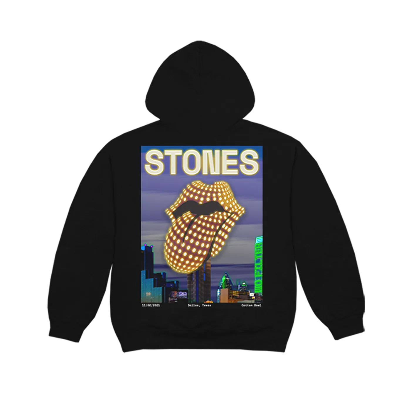 The Rolling Stones Dallas No Filter Tour 2021 Hoodie