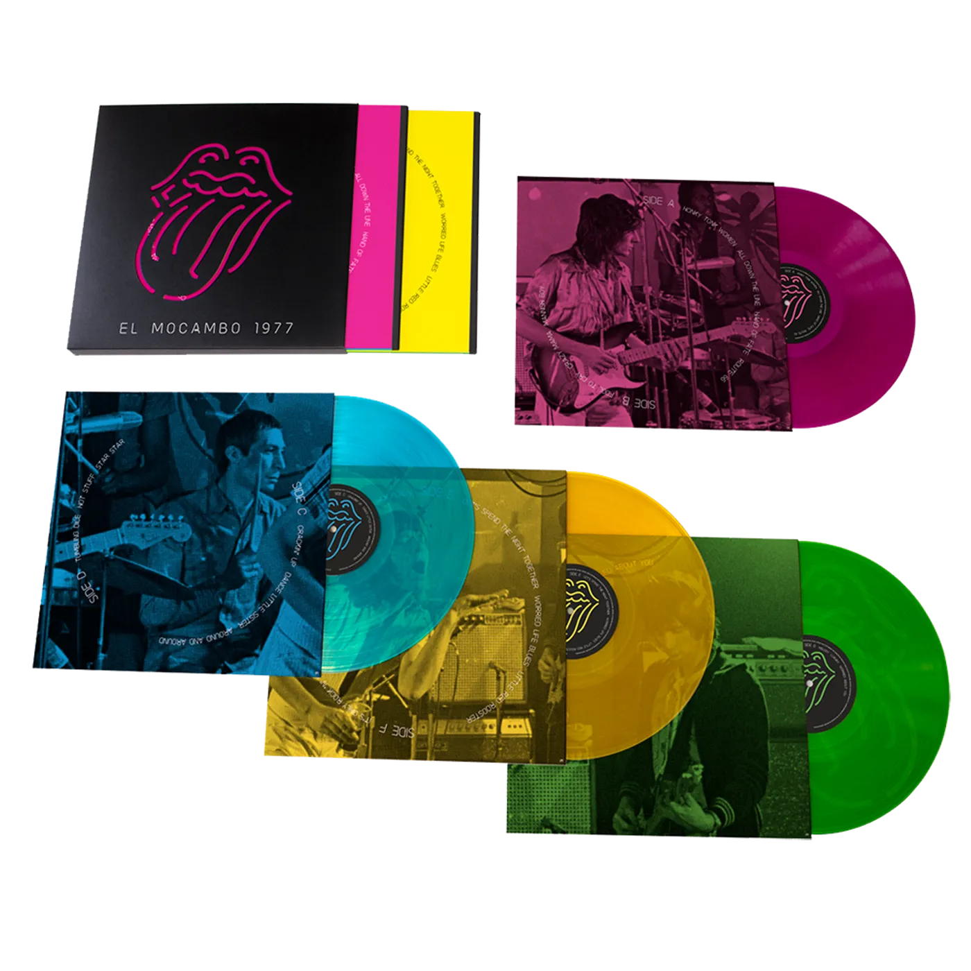 The Rolling Stones Live At El Mocambo Limited Edition 4LP