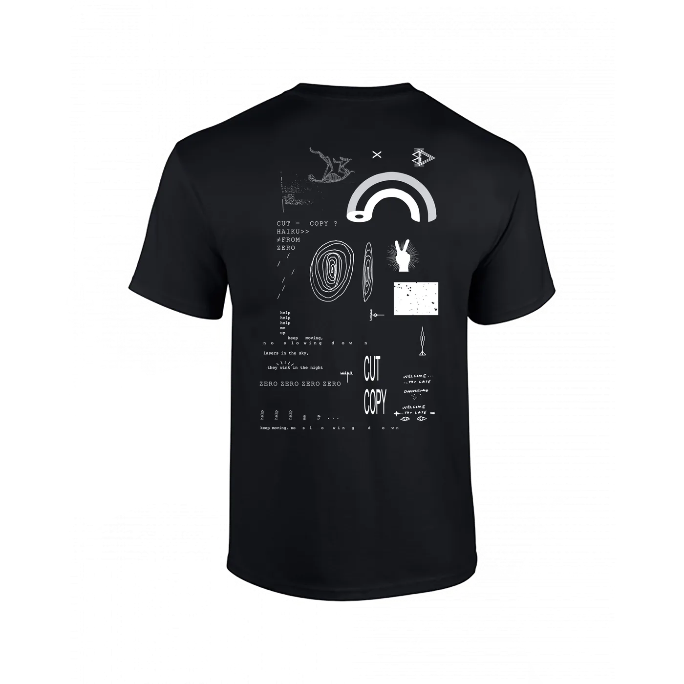 Cut Copy Haiku From Zero Digital Album + Black T-Shirt