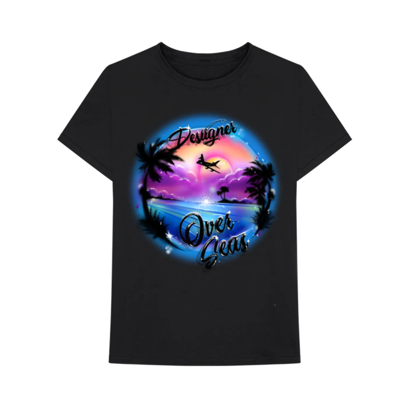 Desiigner OVERSEAS BLACK TEE