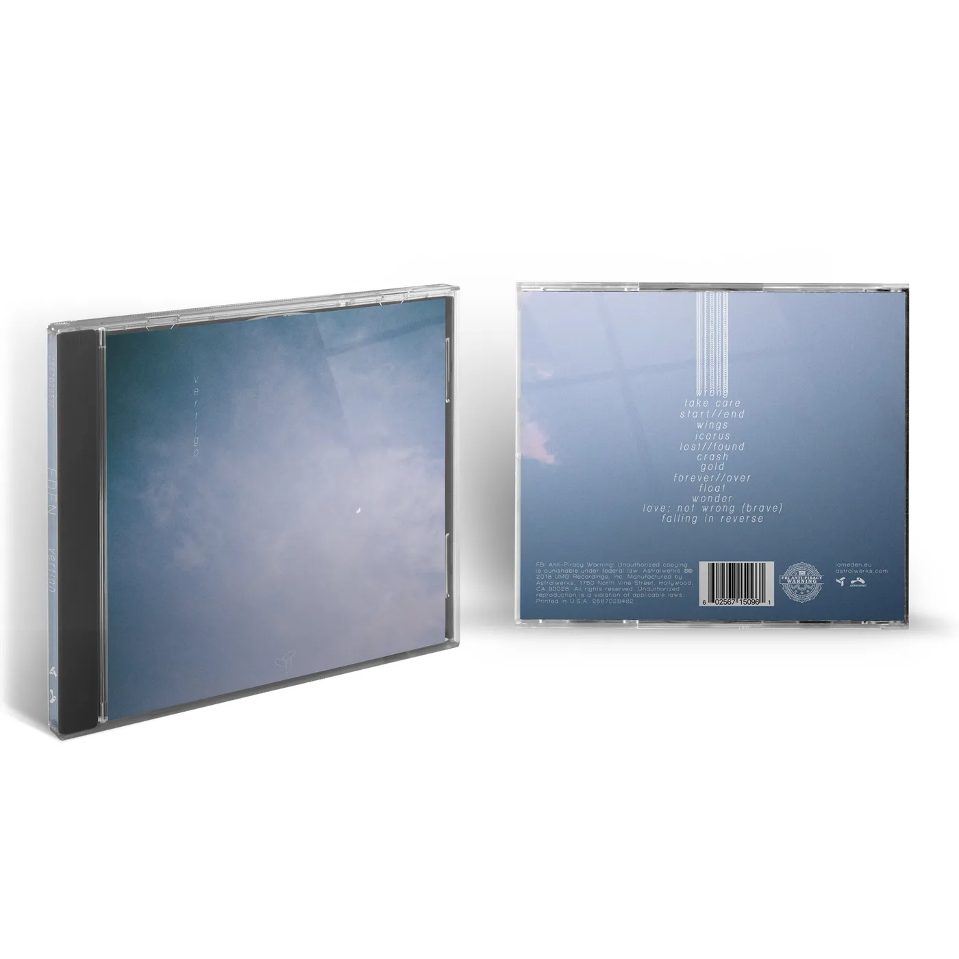 EDEN vertigo CD