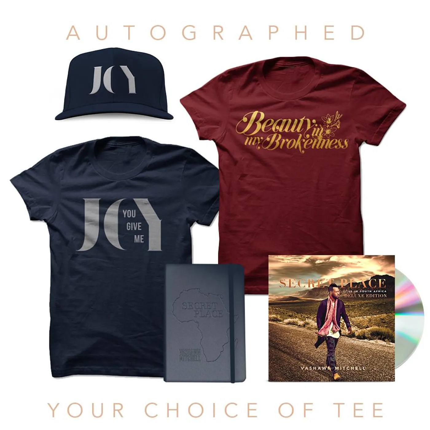 VaShawn Mitchell Autographed Deluxe CD Fanpack