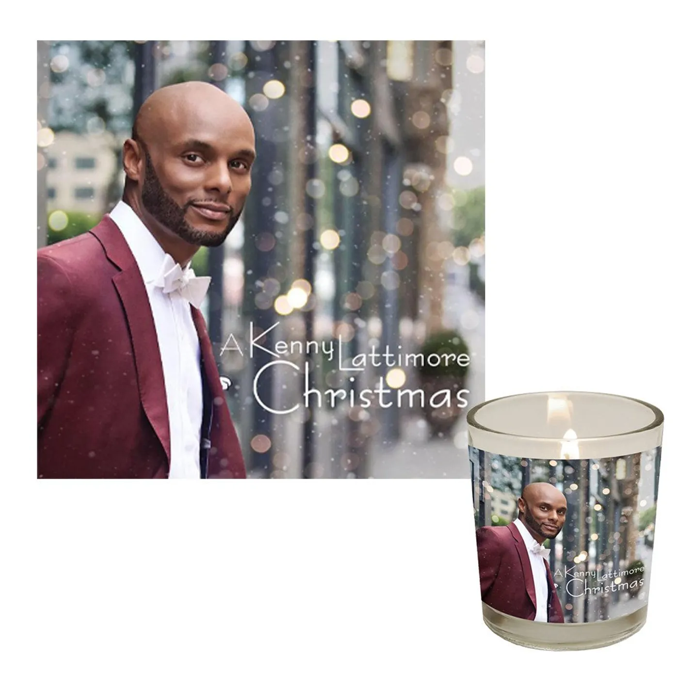 Kenny Lattimore CD + Candle Fanpack