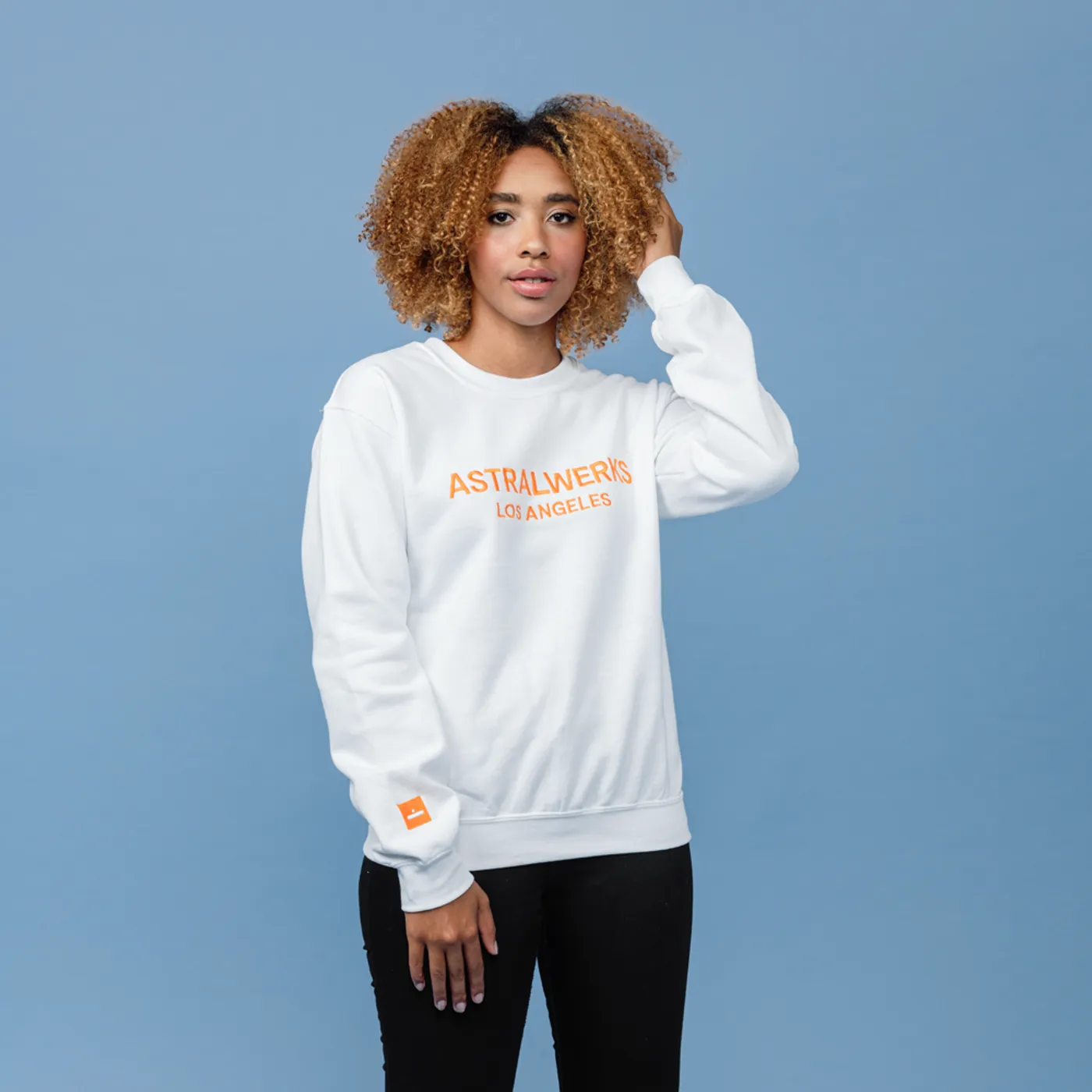 Astralwerks Label Store LOS ANGELES STITCH CREWNECK