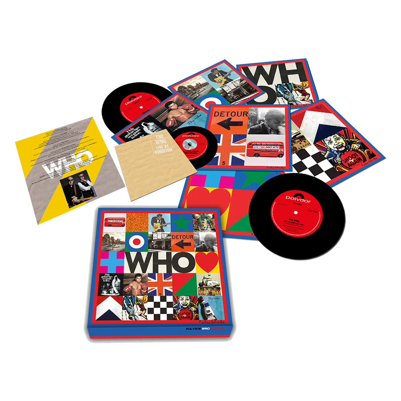 The Who 7” Box Set w/ Live at Kingston CD