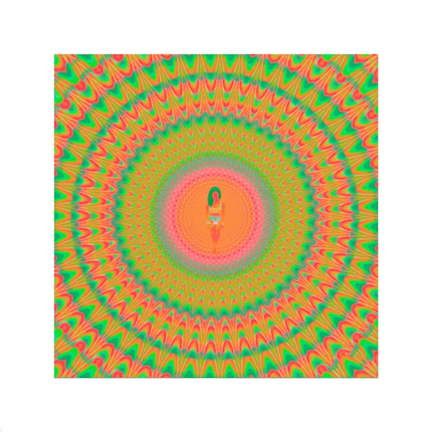 Jhené Aiko Glow In The Dark Rainbow Litho + Trip Digital Album