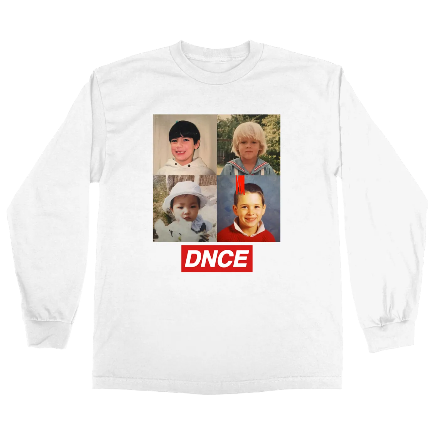 DNCE White Long Sleeve