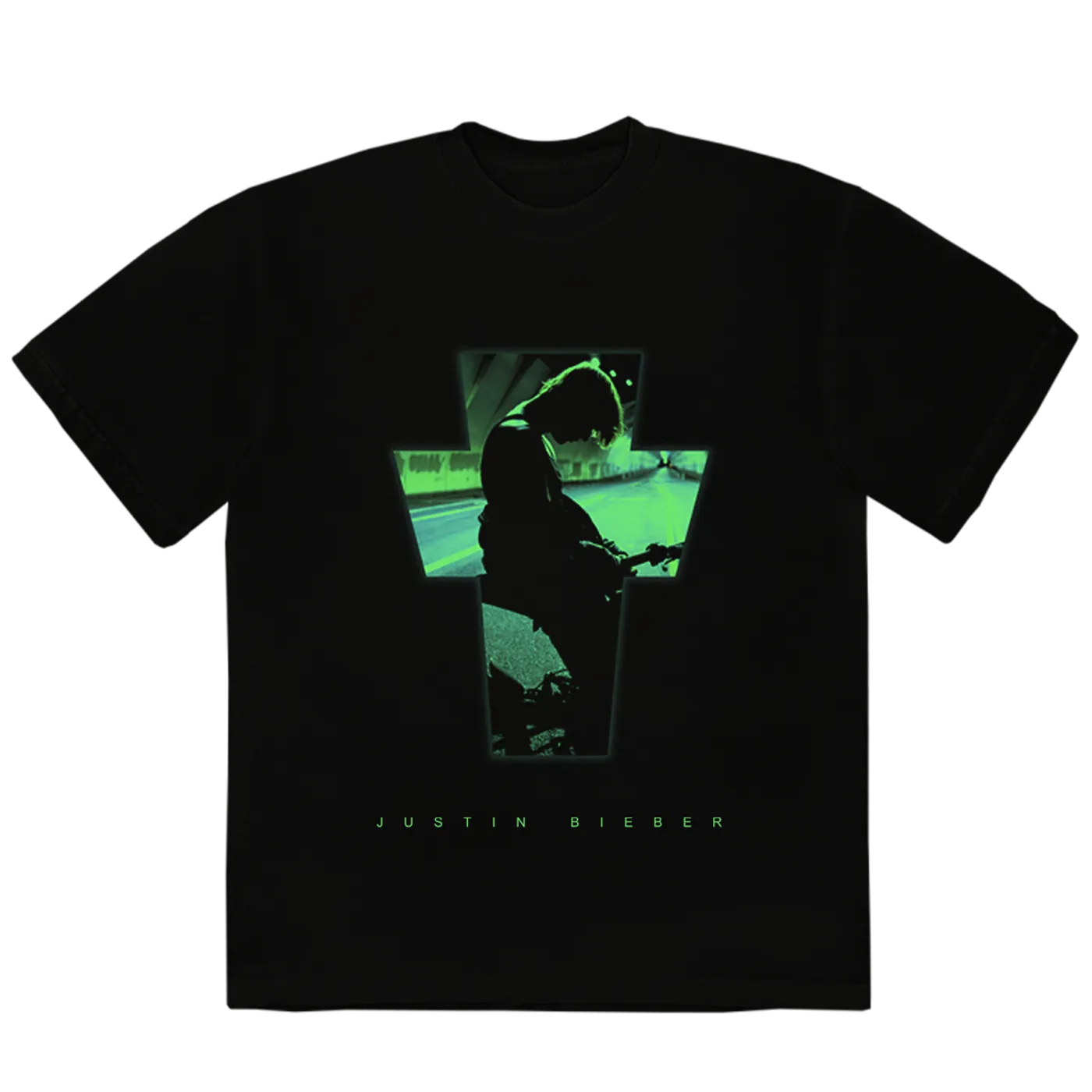 Justin Bieber CROSS PHOTO T-SHIRT
