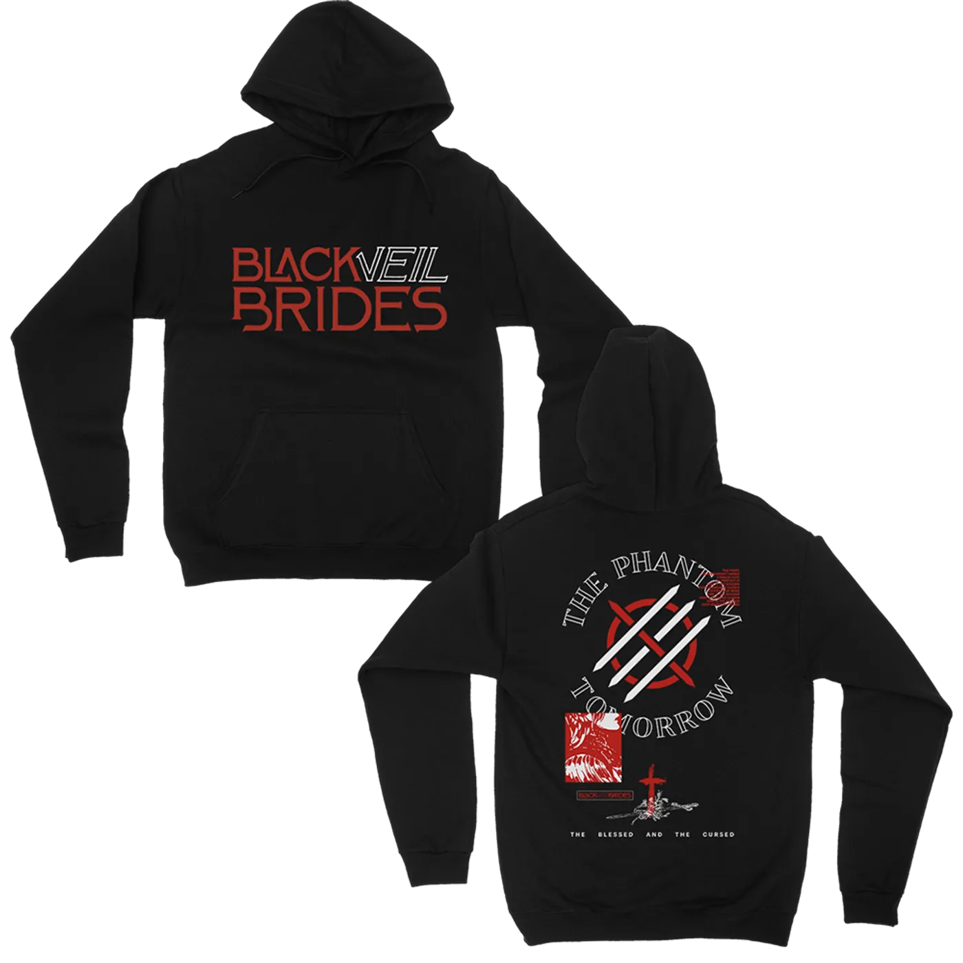 Black Veil Brides The Blessed and Cursed Hoodie