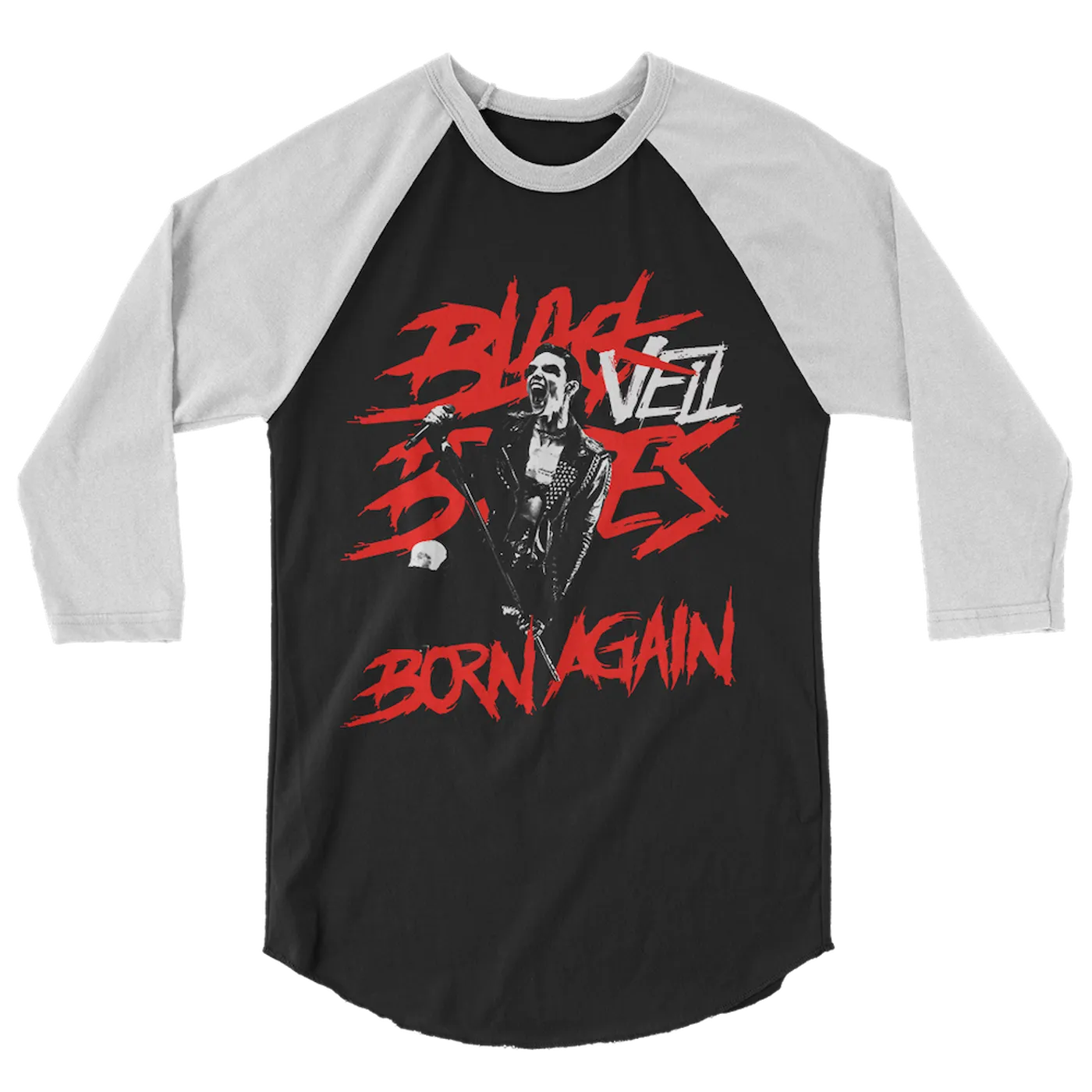 Black Veil Brides The Fighter Raglan