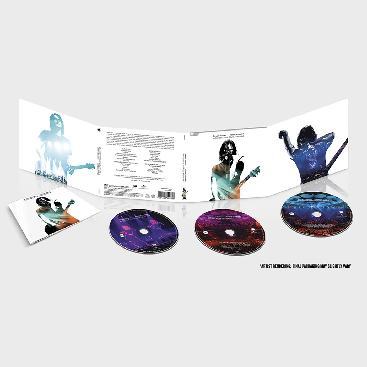 Steven Wilson "HOME INVASION - IN CONCERT AT THE ROYAL ALBERT HALL" DVD + 2CD