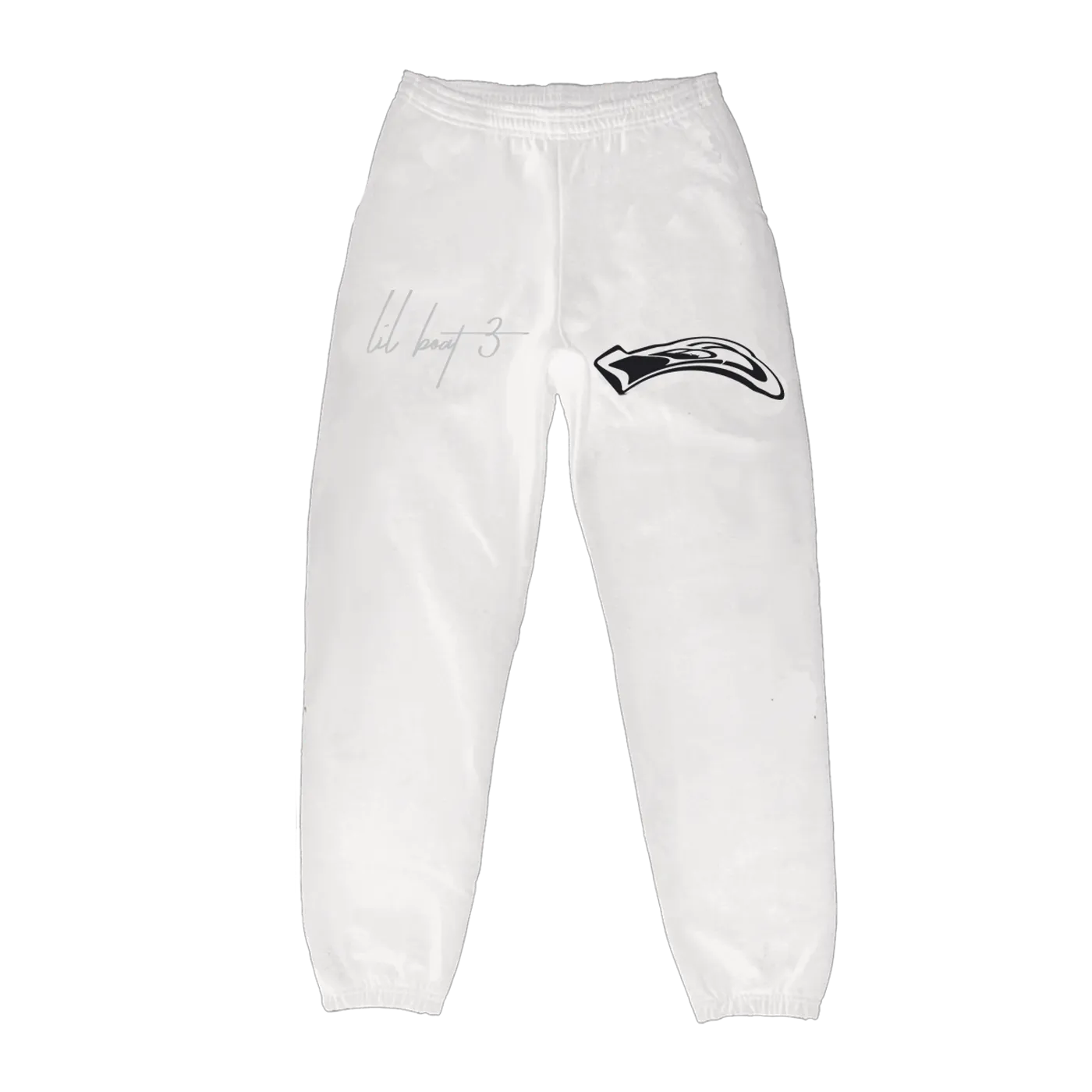 Lil Yachty LB3 ID WHITE SWEATPANTS