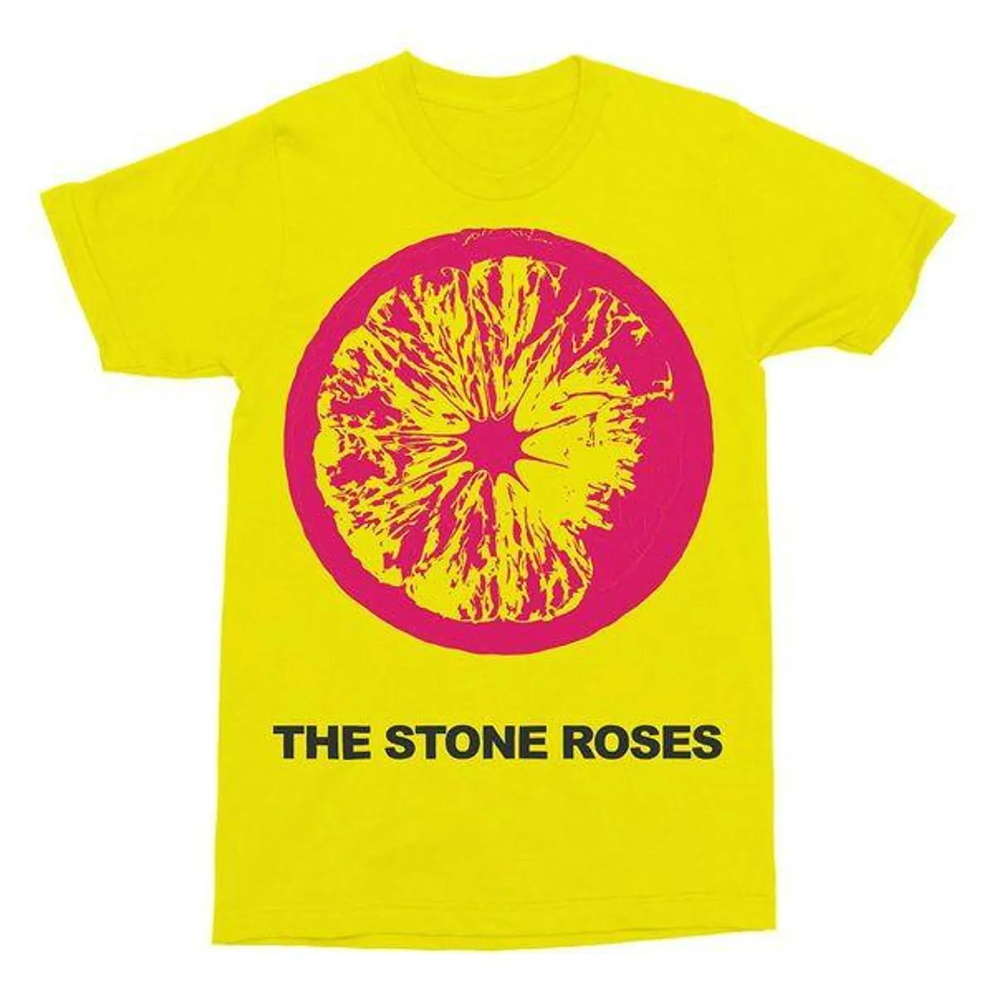 The Stone Roses YELLOW LEMON T-SHIRT