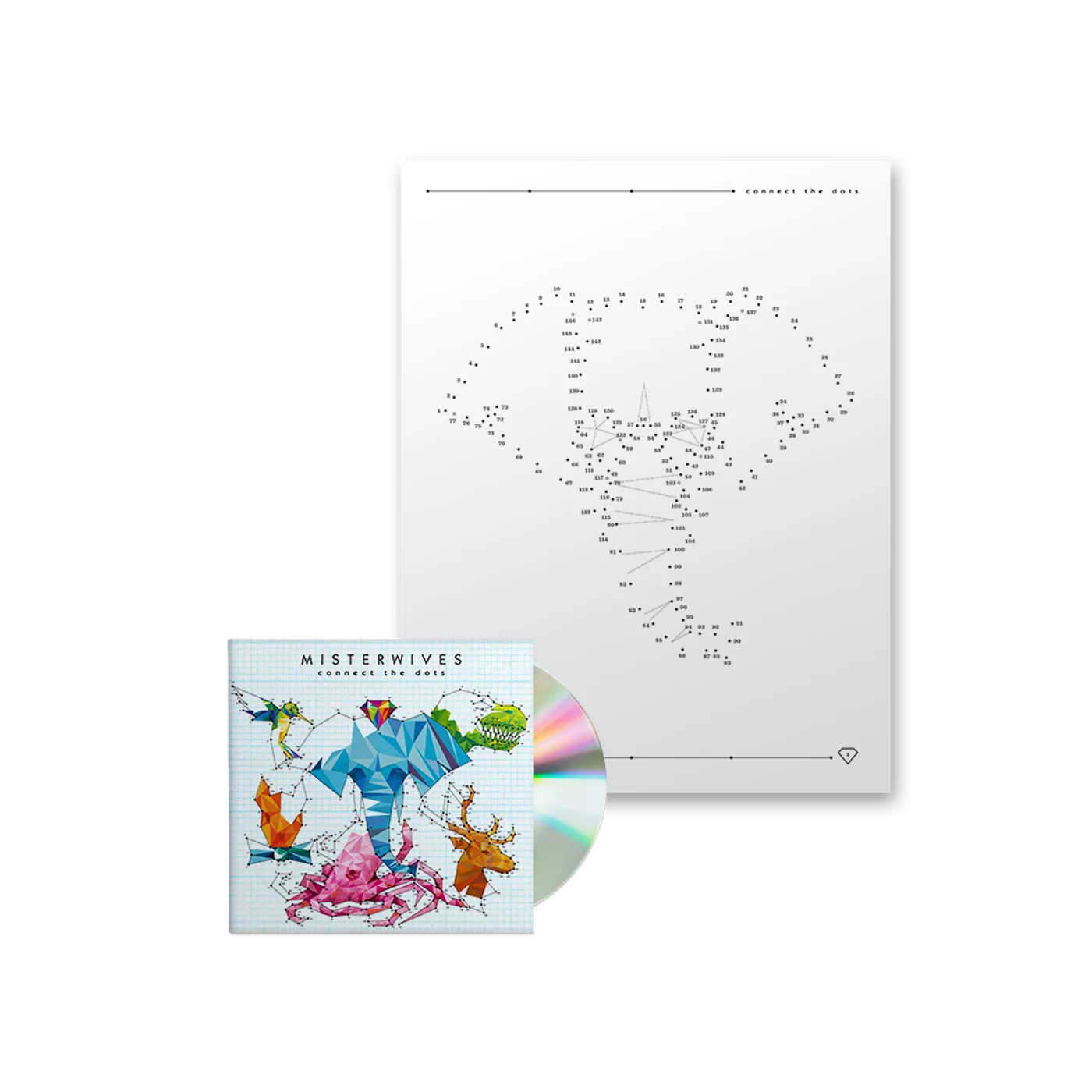 MisterWives Connect The Dots CD + Activity Book Bundle