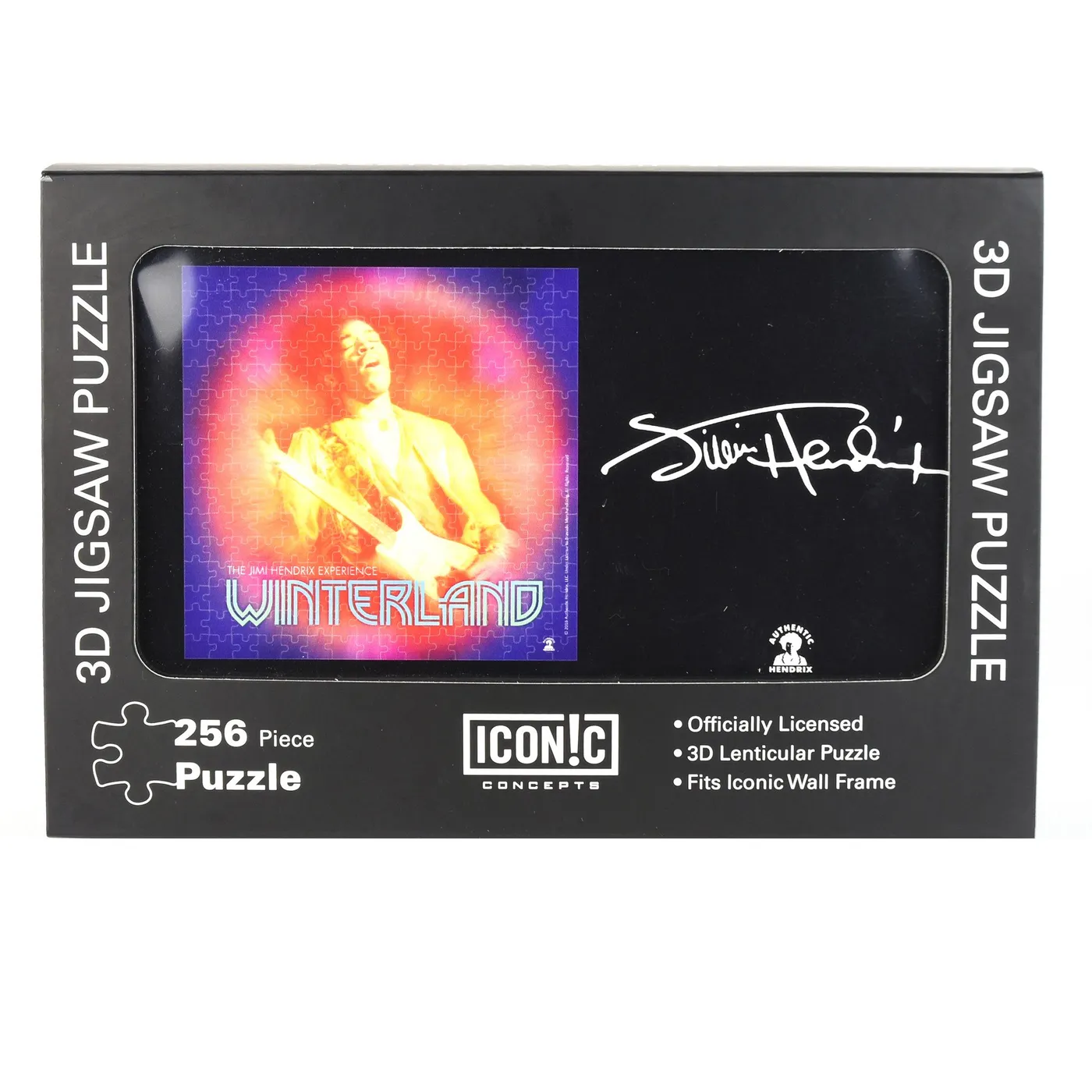 Jimi Hendrix Winterland Album 3D Lenticular Puzzle