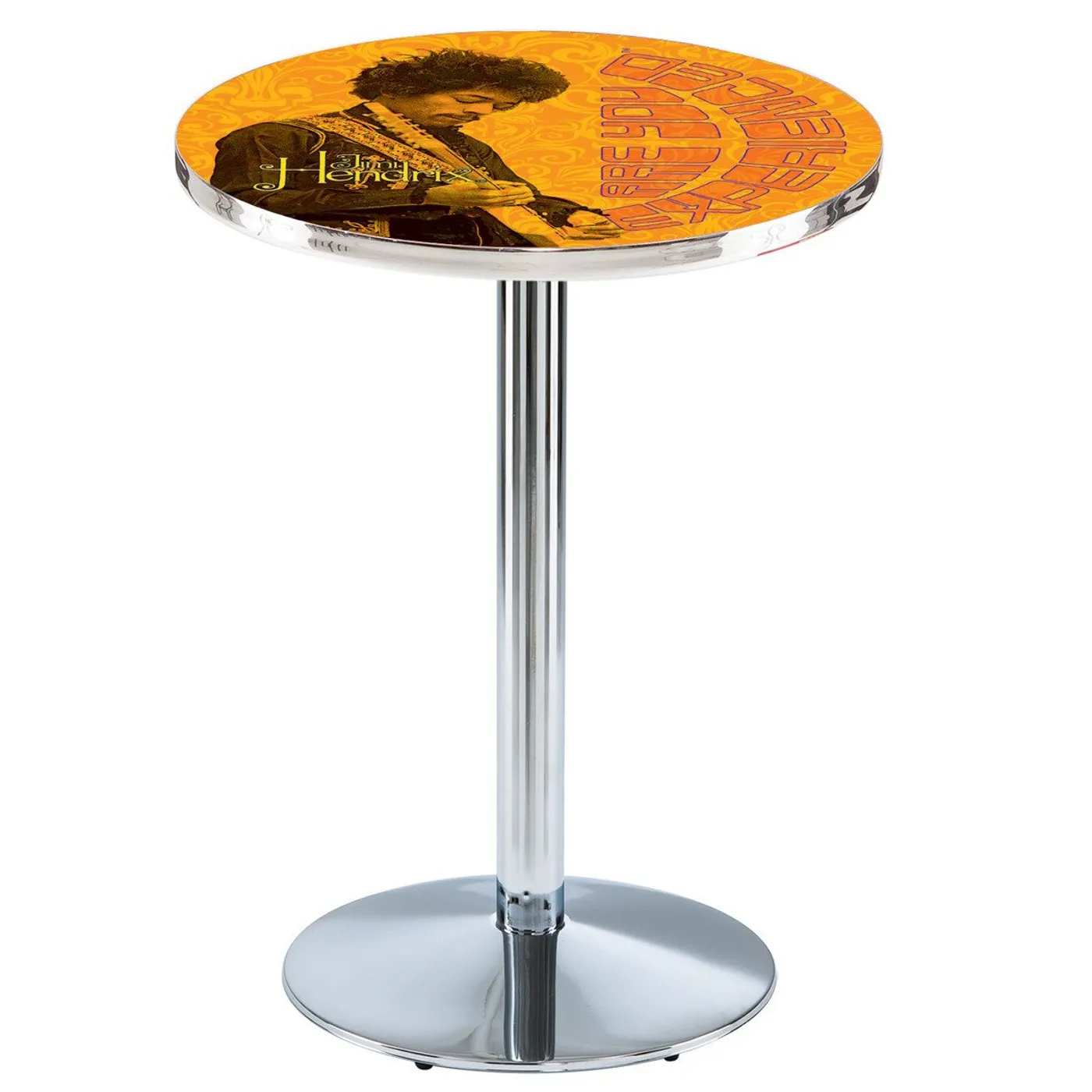 Jimi Hendrix AYE (Orange) Pub Table