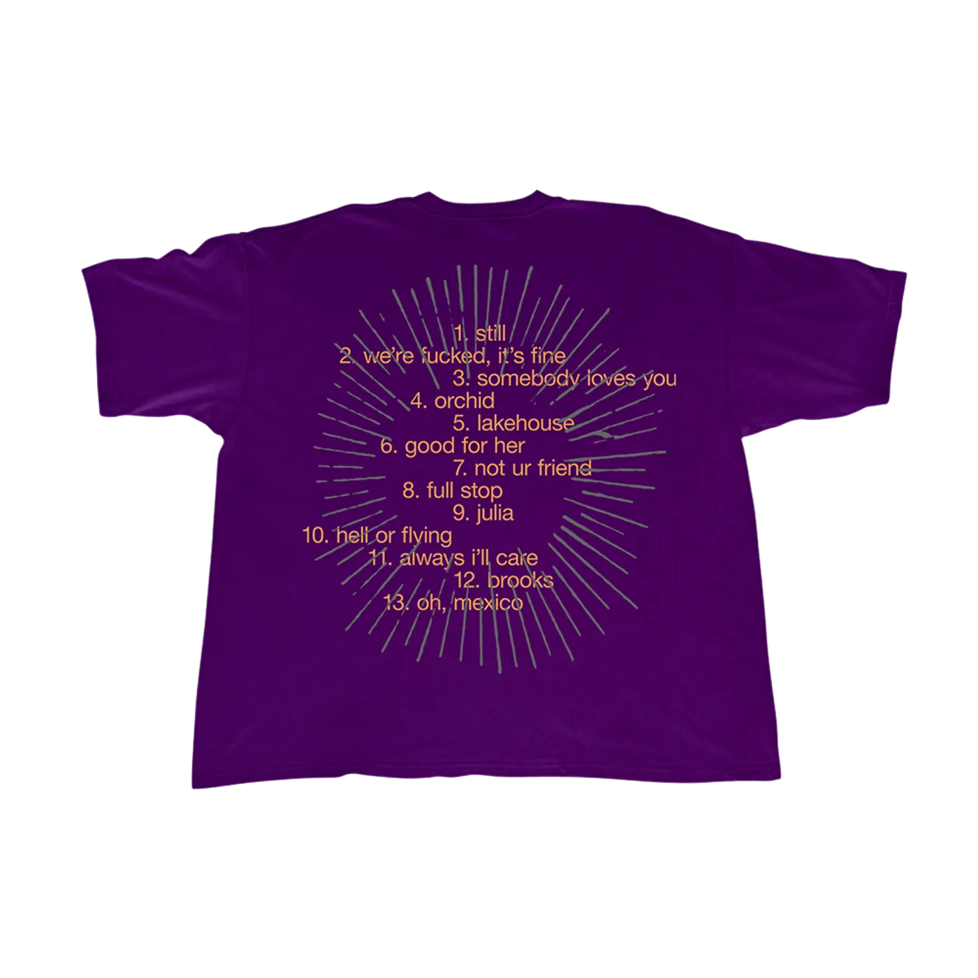 Jeremy Zucker LIND STARRY NIGHT TEE