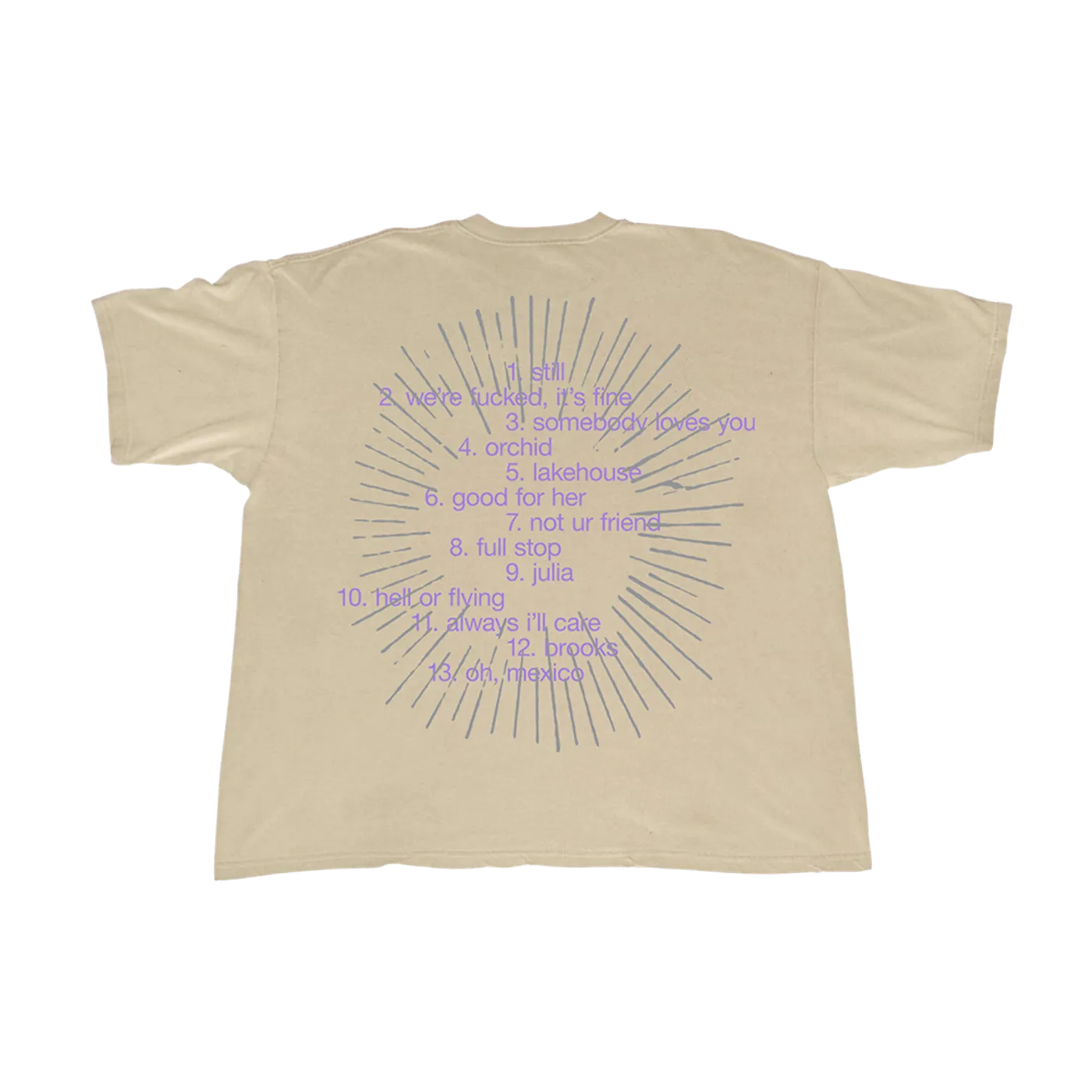 Jeremy Zucker LIND STARRY NIGHT TEE IV