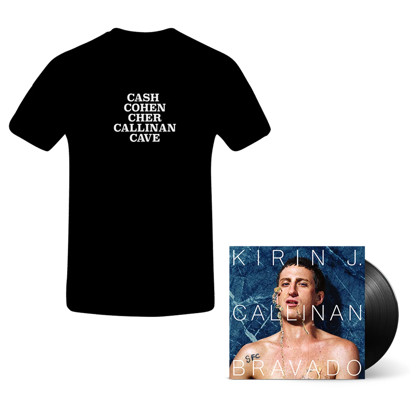 Terrible Records Kirin J. Callinan 'Bravado' LP + T-Shirt