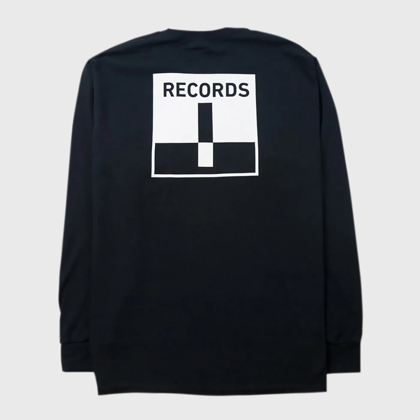 Terrible Records Black Logo Longsleeve
