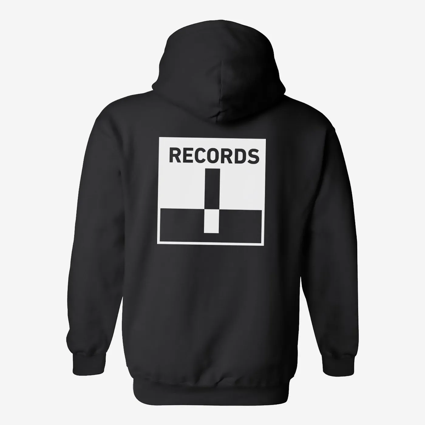 Terrible Records Black Logo Hoodie