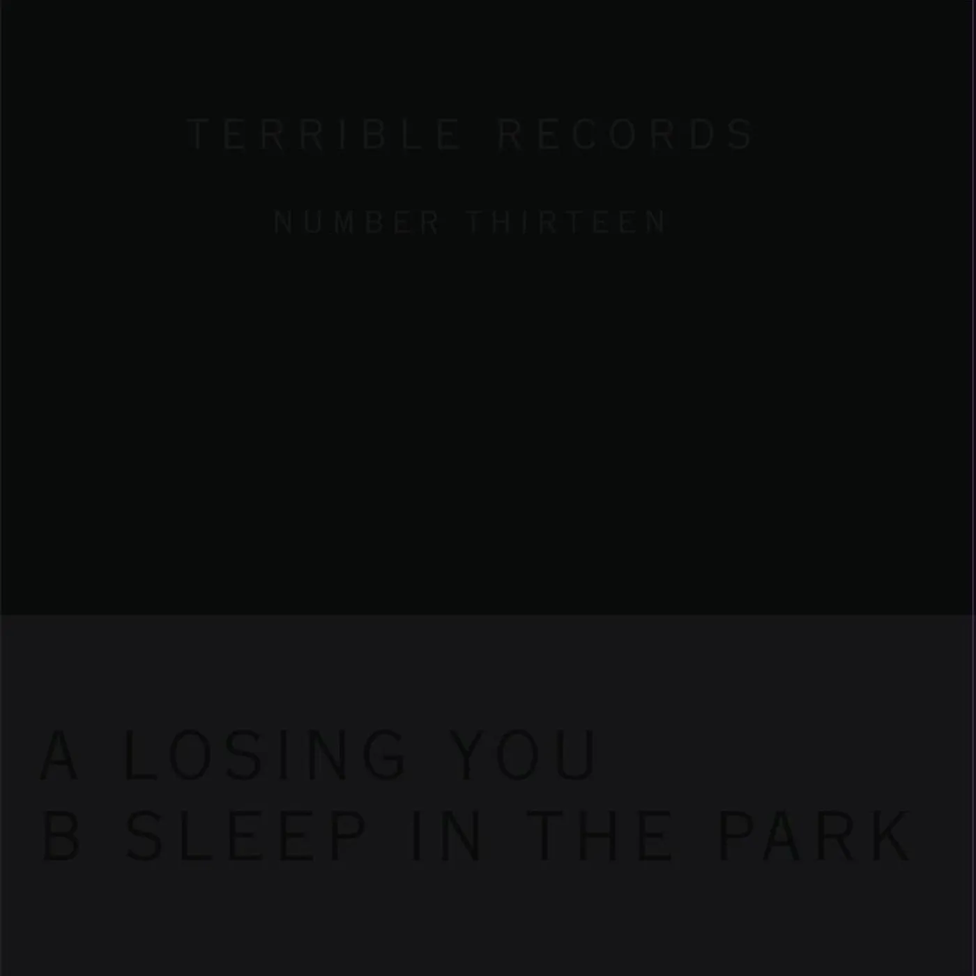 Terrible Records Solange 'Losing You' 12" Single - LP (Vinyl)