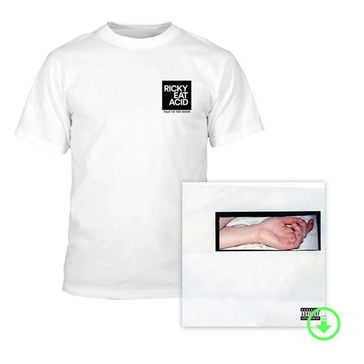 Terrible Records Ricky Eat Acid 'Talk To You Soon' Digital Album + T-Shirt