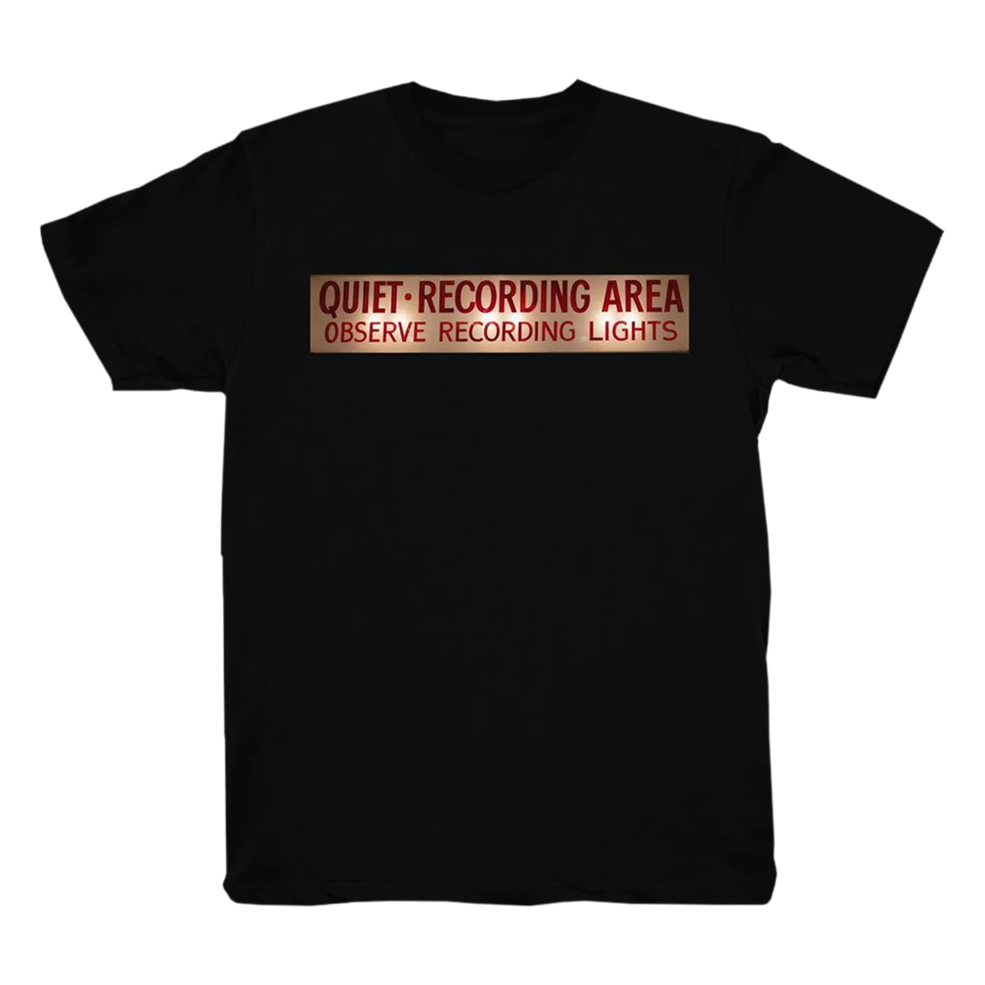 Capitol Records Capitol Studios Quiet Recording T-Shirt Black