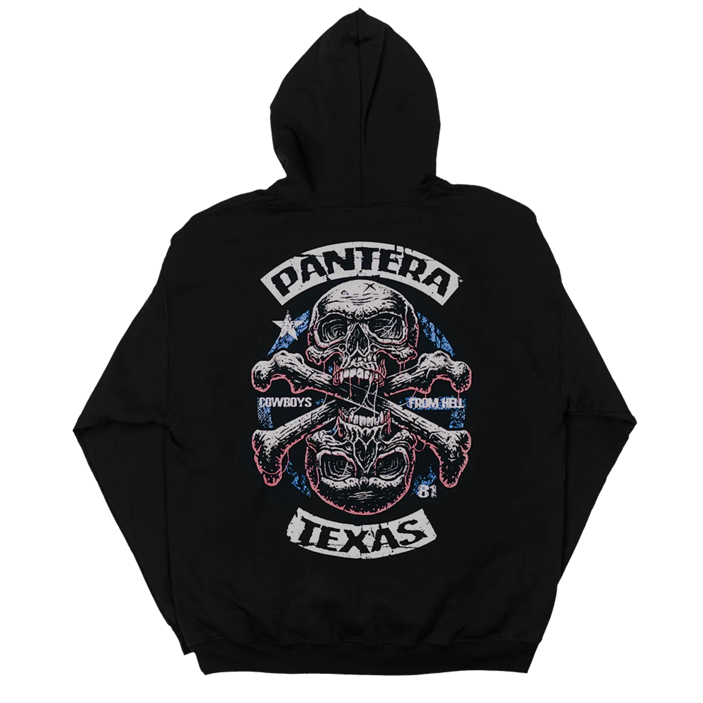 Pantera 25th Anniversary Cowboys From Hell Hoodie