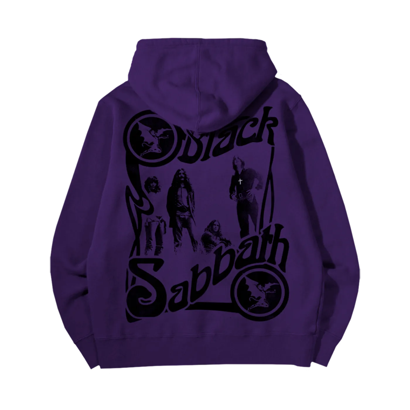 Black Sabbath Paranoid Purple Hoodie