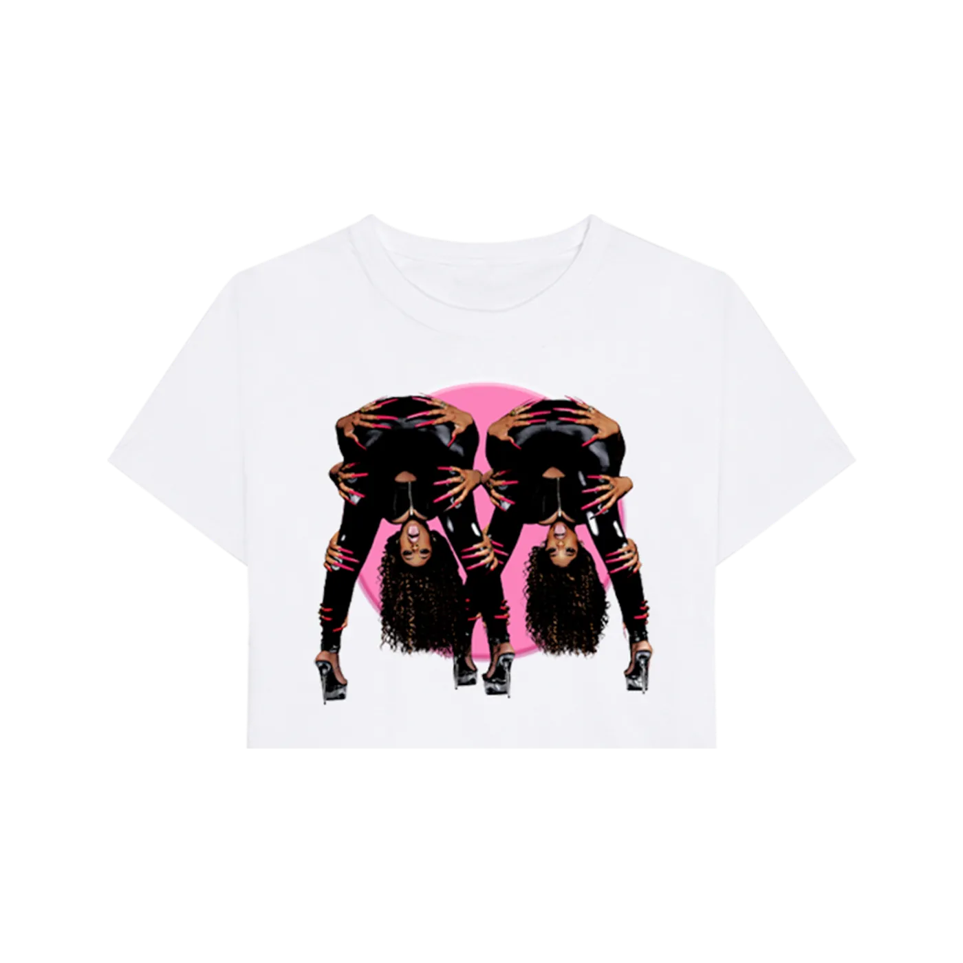 CITY GIRLS TWERKULATOR CROPPED T-SHIRT