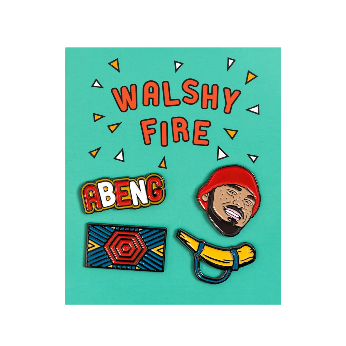 Walshy Fire - Enamel Pin Set