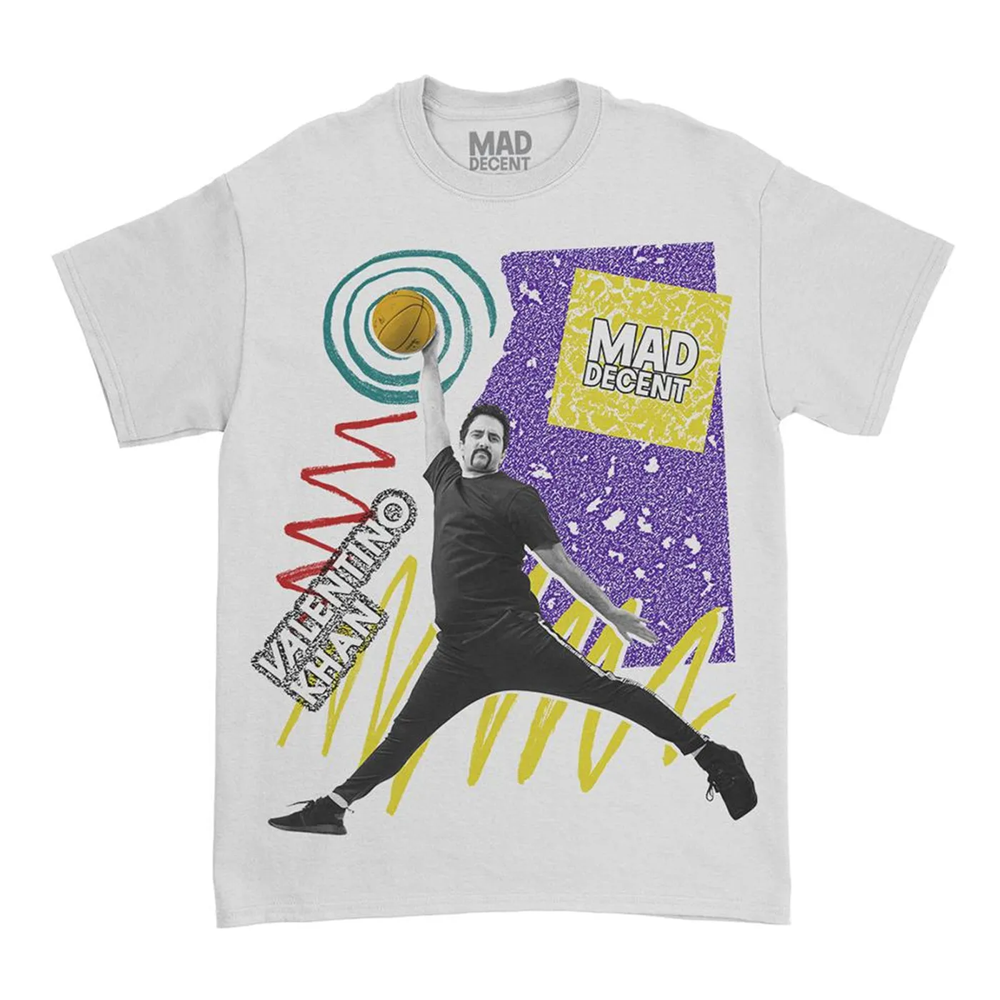Valentino Khan - 'Ball' Tee (White) + Digital Download