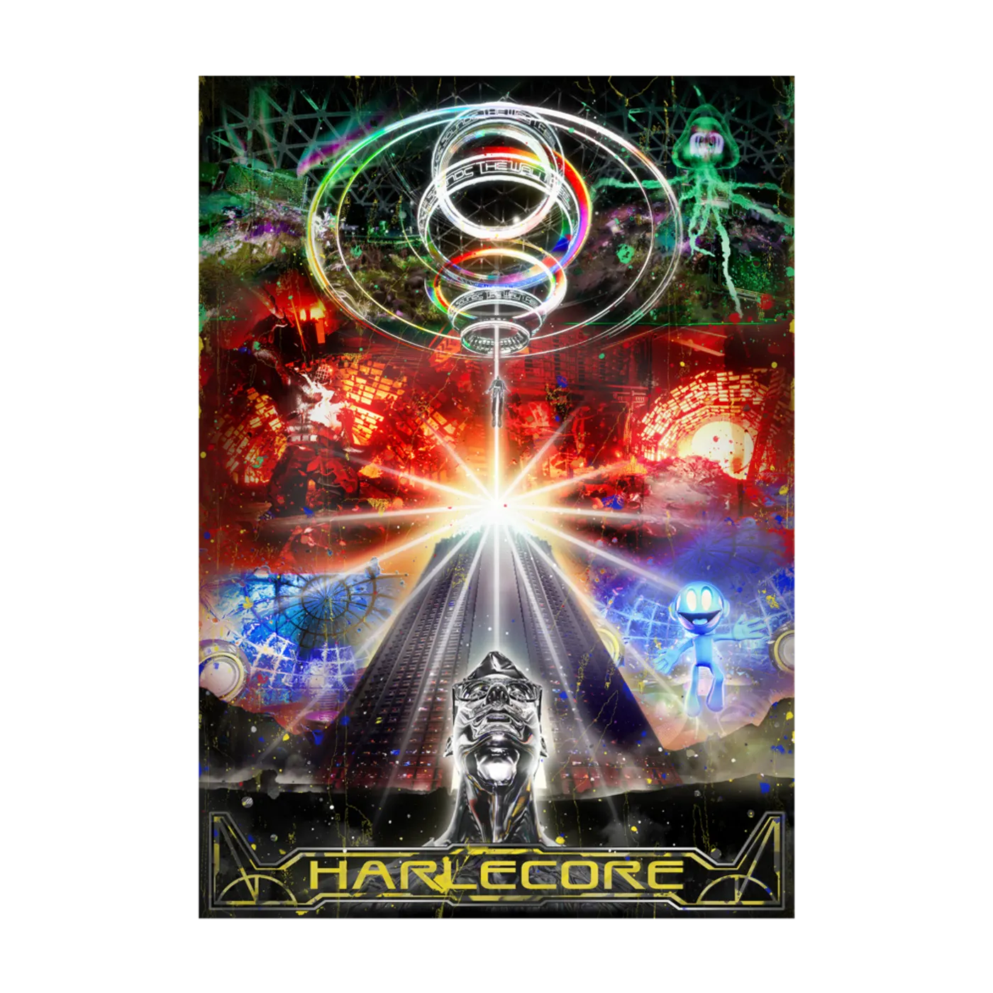 Danny L Harle - Harlecore Poster