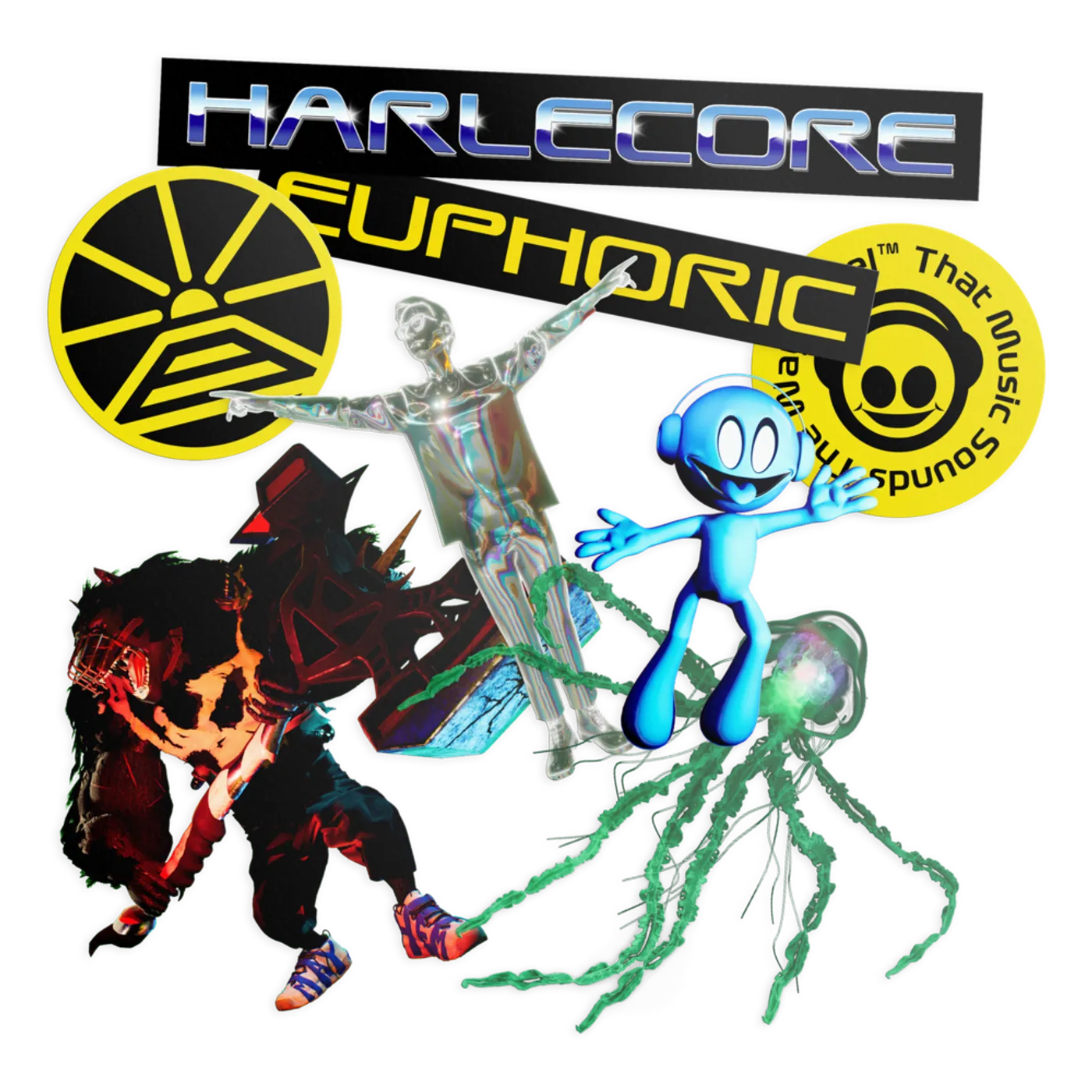 Danny L Harle - Harlecore Sticker Pack
