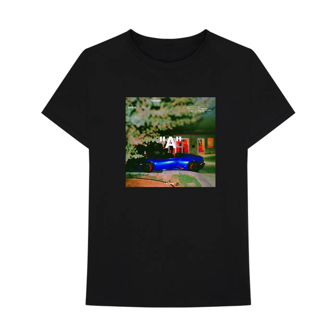 USHER "A" T-Shirt + Digital