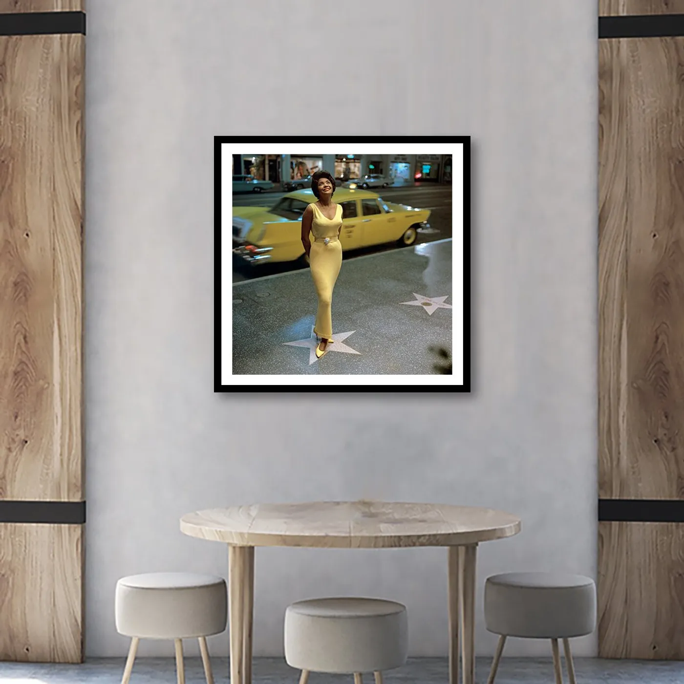 Nancy Wilson 1139429 Nancy Wilson - Hollywood Boulevard 1963 Framed Fine Art