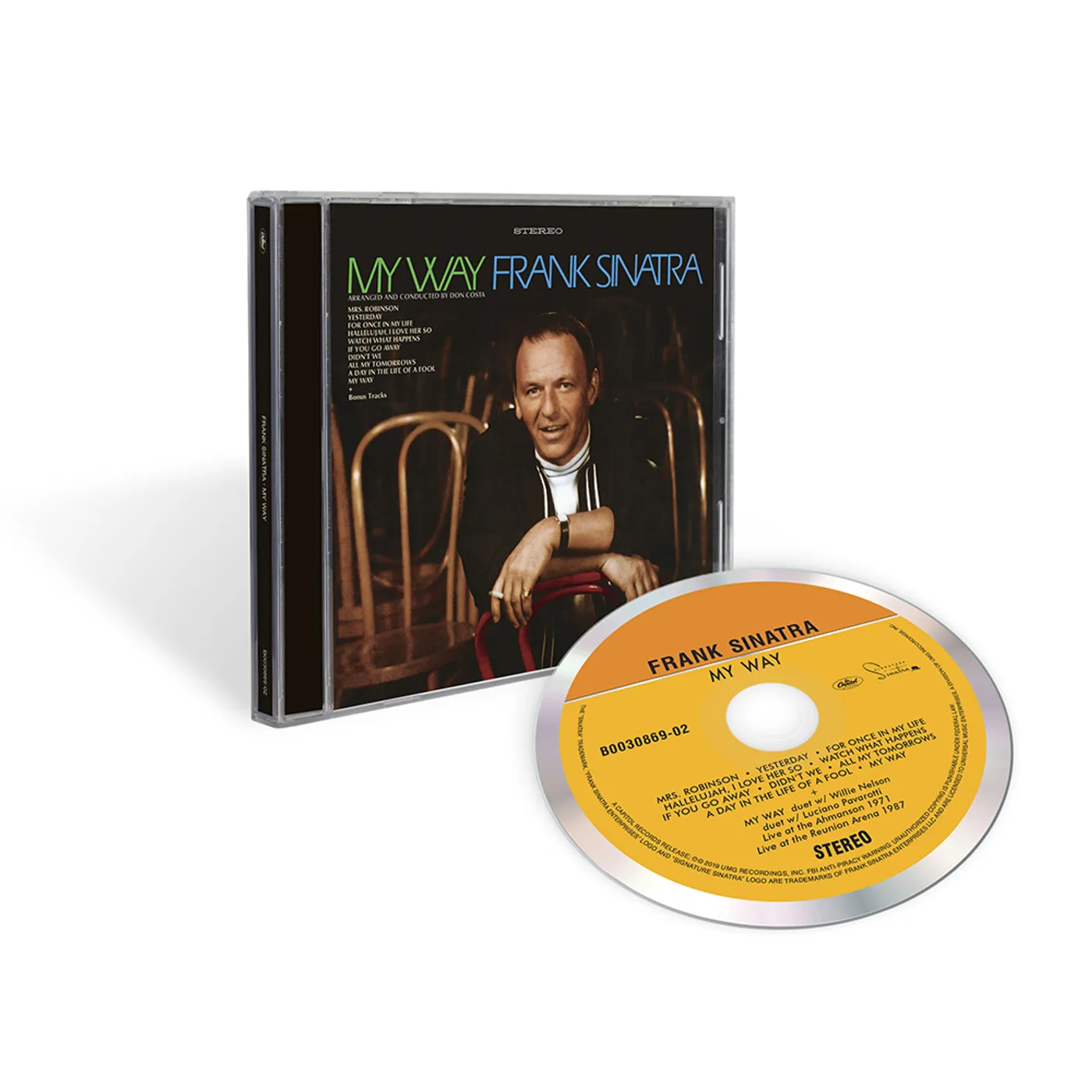 Frank Sinatra My Way 50th Anniversary CD
