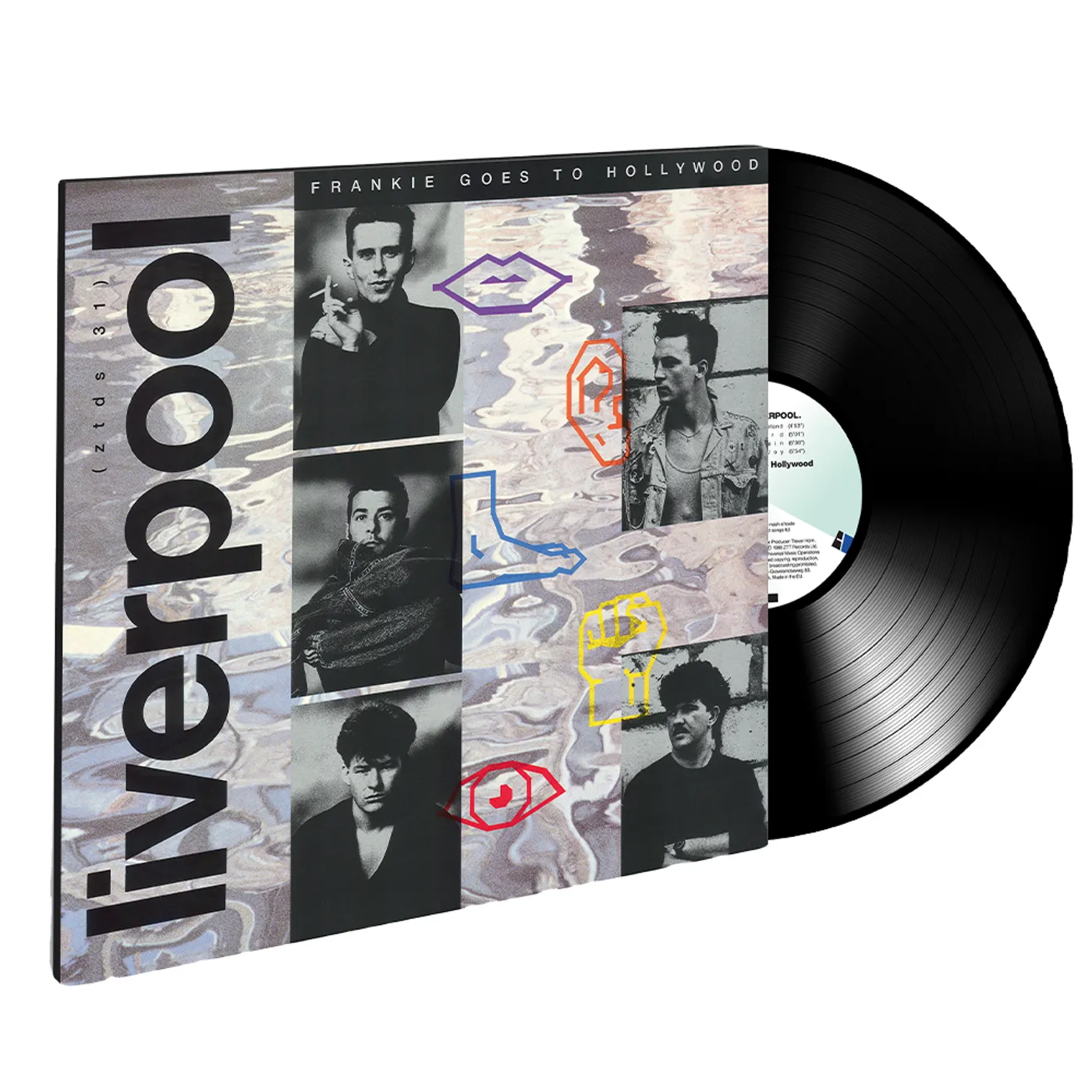 Frankie Goes To Hollywood Liverpool LP (Vinyl)
